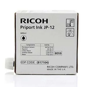 Ricoh JP 12 817104 čierna (black) originálna cartridge