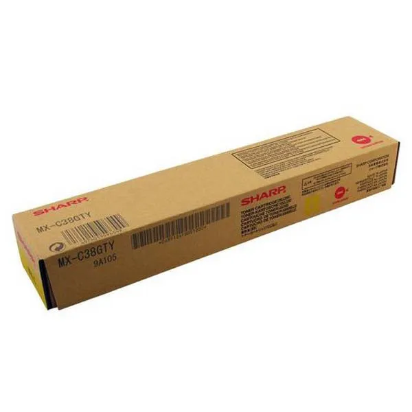 Sharp MX-C38GTY žltý (yellow) originálny toner