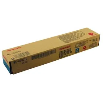 Sharp MX-C38GTC azúrový (cyan) originálny toner
