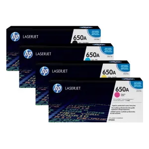 HP 650A CE271A azúrový (cyan) originálny toner