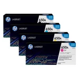 HP 650A CE271A azúrový (cyan) originálny toner