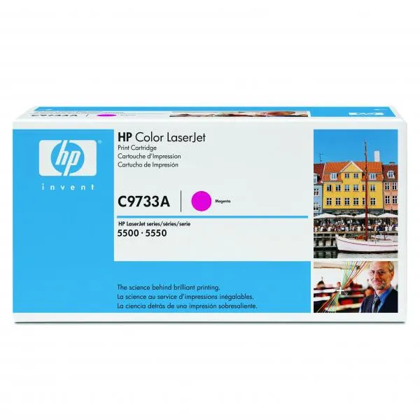 HP 645A C9733A purpurový (magenta) originálny toner