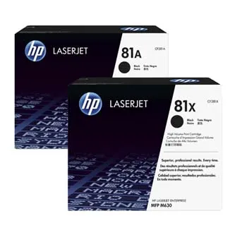 HP 81X CF281X čierný (black) originálny toner