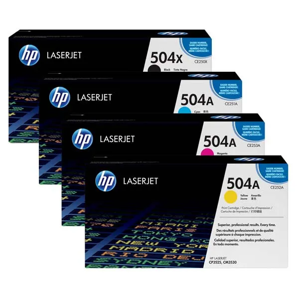 HP 504X CE250X čierný (black) originálny toner