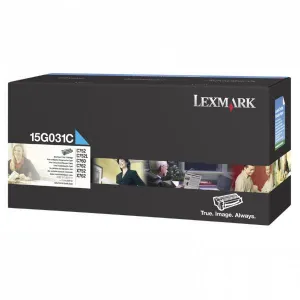 Lexmark 15G031C azúrový (cyan) originálny toner