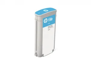Hewlett-Packard HP originál ink P2V62A, HP 730, cyan, 130ml P2V62A