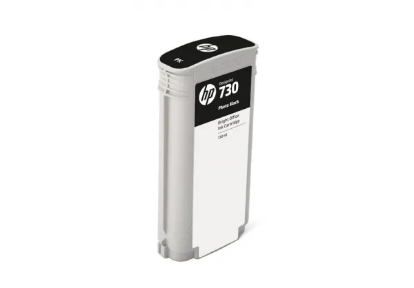 HP 730 P2V67A foto čierna (photo black) originálna cartridge