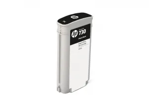 HP 730 P2V67A foto čierna (photo black) originálna cartridge