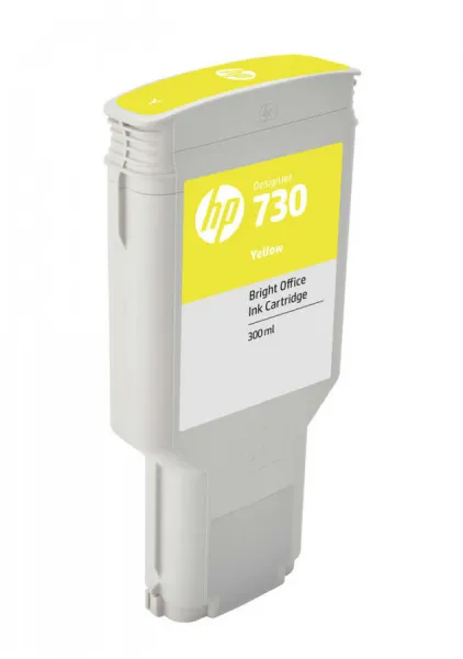 Hewlett-Packard HP originál ink P2V70A, HP 730, yellow, 300ml P2V70A