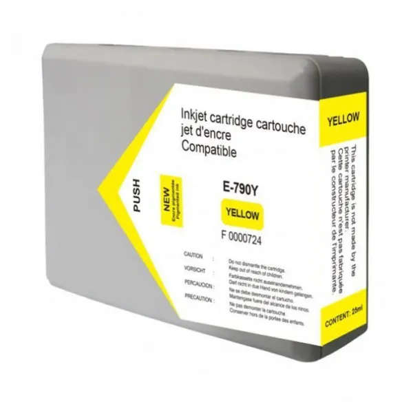 Epson T7904 žltá (yellow) kompatibilná cartridge