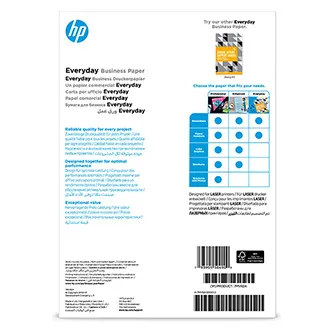 HP e-day FSC, lesklý, bílý, A4, 120 g/m2, 150 ks, 7MV82A, nespecifikováno