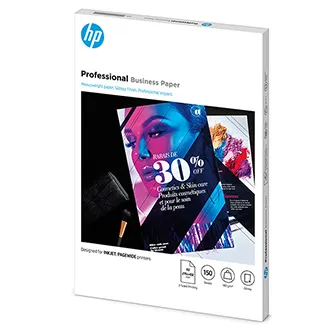 HP PRO BIZ FSC, papír, lesklý, bílý, A3, 180 g/m2, 150 ks, 7MV84A, nespecifikováno