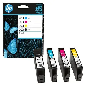 Hewlett-Packard HP originál ink 6ZC73AE, HP 903, CMYK, multipack 6ZC73AE