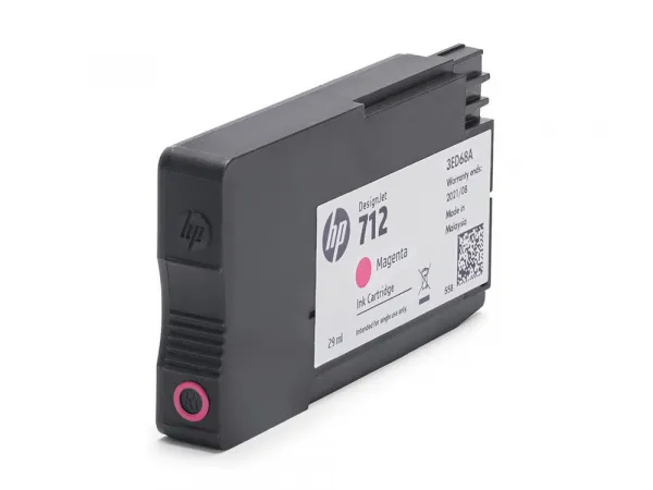 HP 712 3ED68A purpurová (magenta) originálna cartridge