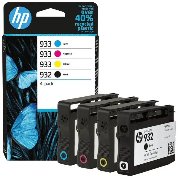 HP 932/933 6ZC71AE farebná (CMYK) multipack originálne cartridge