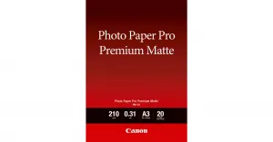 Canon paper premium Matte Photo 8657B006, 210 g/m2, A3, matný, atramentový, biely, foto papier