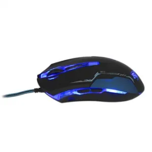 E-blue Myš Auroza EMS144BK, 3500DPI, optická, 6tl., drátová USB, černá