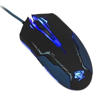 E-blue Myš Auroza EMS144BK, 3500DPI, optická, 6tl., drátová USB, černá