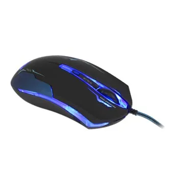 E-blue Myš Auroza EMS144BK, 3500DPI, optická, 6tl., drátová USB, černá