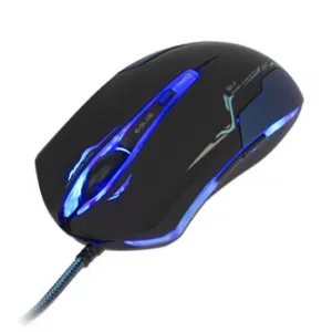 E-blue Myš Auroza EMS144BK, 3500DPI, optická, 6tl., drátová USB, černá