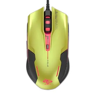 E-blue Myš Auroza G EMS607GRAA-IU, 3000DPI, optická, 6tl., drátová USB, zelená