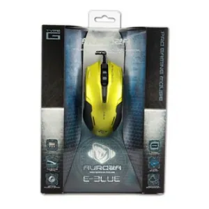 E-blue Myš Auroza G EMS607GRAA-IU, 3000DPI, optická, 6tl., drátová USB, zelená