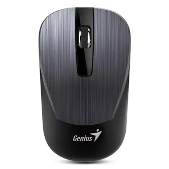 Myš GENIUS NX-7015/ 1600 dpi/ senzor Blue-Eye/ bezdrôtová/ kovovo sivá