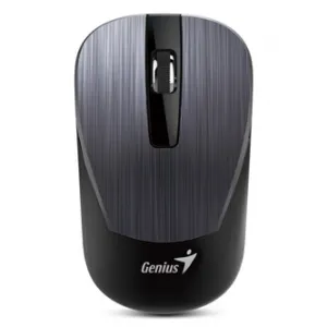 Myš GENIUS NX-7015/ 1600 dpi/ senzor Blue-Eye/ bezdrôtová/ kovovo sivá