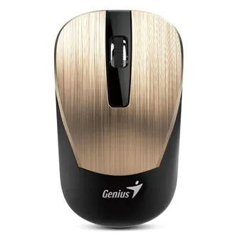 Myš GENIUS NX-7015/ 1600 dpi/ Blue-Eye senzor/ bezdrôtová/ zlatá