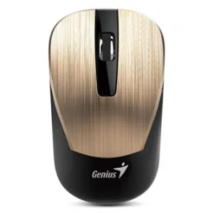 Myš GENIUS NX-7015/ 1600 dpi/ Blue-Eye senzor/ bezdrôtová/ zlatá