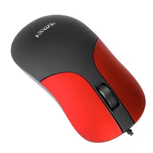 Marvo Myš DMS002RD, 1200DPI, optika, 3tl., drátová USB, černo- červená, kancelářská
