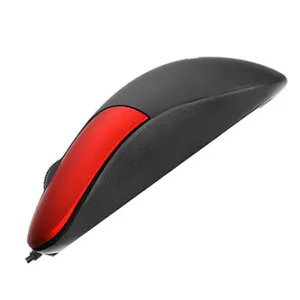 Marvo Myš DMS002RD, 1200DPI, optika, 3tl., drátová USB, černo- červená, kancelářská