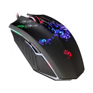 A4Tech Myš BLOODY A60A, 6200DPI, optická, 8tl., drátová USB, color, herní, RGB podsvícení
