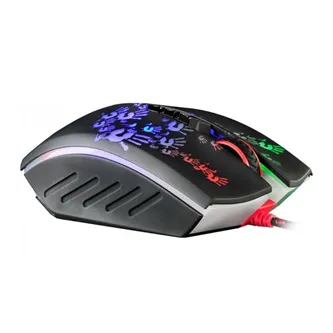 A4Tech Myš BLOODY A60A, 6200DPI, optická, 8tl., drátová USB, color, herní, RGB podsvícení