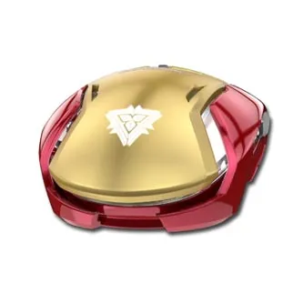 E-blue Myš IRON MAN ARMOR EMS610 EMS610GOAA-EU, 4000DPI, optická, 6tl., drátová USB, zlatá