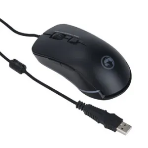 Marvo Myš M508, 3200DPI, optika, 6tl., drátová USB, černá, herní, podsvícená
