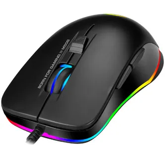 Marvo Myš M508, 3200DPI, optika, 6tl., drátová USB, černá, herní, podsvícená