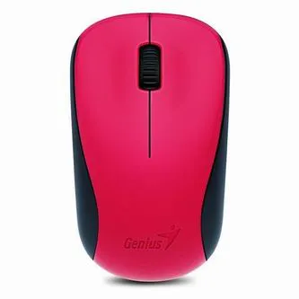 Genius Myš NX-7000, 1200DPI, 2.4 [GHz], optická, 3tl., bezdrátová, červená, Blue-Eye senzor