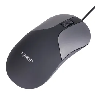 Marvo Myš DMS002GY, 1200DPI, optika, 3tl., drátová USB, šedá, kancelářská
