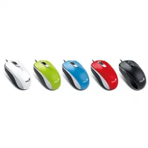 Myš GENIUS DX-110, drôtová, 1000 dpi, USB, čierna