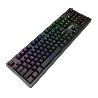 Marvo KG954 EN, klávesnice US, herní, mechanická typ drátová (USB), černá, ano, podsvícená