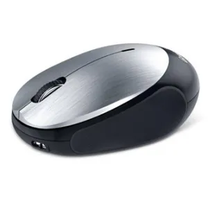 Genius Myš NX-9000BT, 1200DPI, Bluetooth, optická, 3tl., bezdrátová, stříbrná, vestavěná baterie, bluetooth