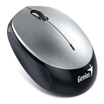 Genius Myš NX-9000BT, 1200DPI, Bluetooth, optická, 3tl., bezdrátová, stříbrná, vestavěná baterie, bluetooth