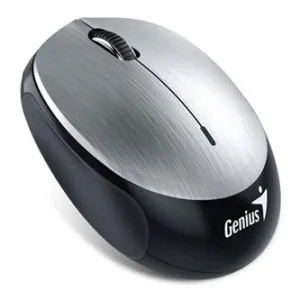 Genius Myš NX-9000BT, 1200DPI, Bluetooth, optická, 3tl., bezdrátová, stříbrná, vestavěná baterie, bluetooth