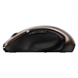 Genius Myš Ergo 8200S, 1200DPI, 2.4 [GHz], optická, 5tl., bezdrátová, čokoládová, 1 ks AA, BlueEye senzor