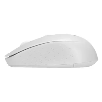 Marvo Myš WM103WH, 1600DPI, 2.4 [GHz], optika, 4tl., bezdrátová, bílá, 1 ks AA, kancelářská, tichá
