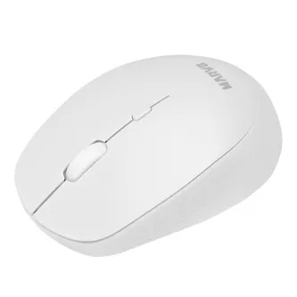 Marvo Myš WM103WH, 1600DPI, 2.4 [GHz], optika, 4tl., bezdrátová, bílá, 1 ks AA, kancelářská, tichá