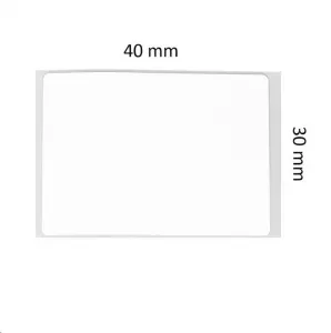 Niimbot štítky ER 40x30mm 230ks Průhledné pro B21, B21S, B3S,B1