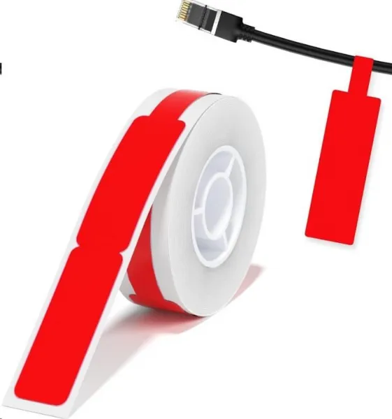Niimbot štítky na kabely RXL 12,5x109mm 65ks Red pro D11 a D110