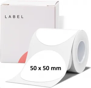 Niimbot štítky R 50x50mm 150ks Round pro B21, B21S, B3S, B1